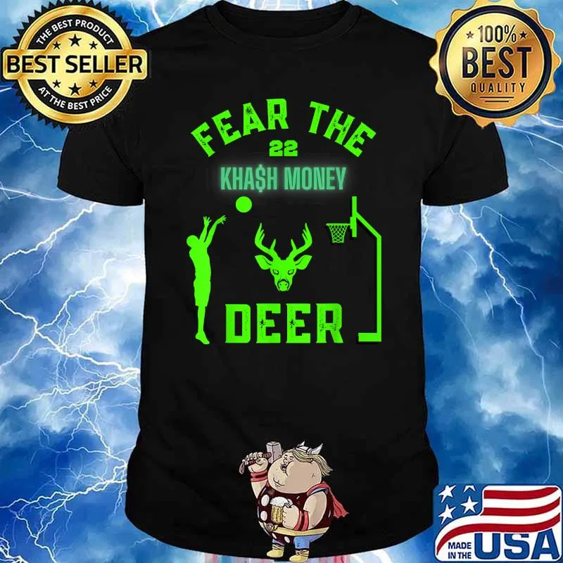 Milwaukee Basketball Fear The Deer Shirt