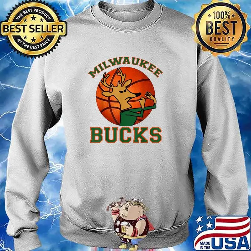 Milwaukee Bucks Vintage T-Shirt Sweater
