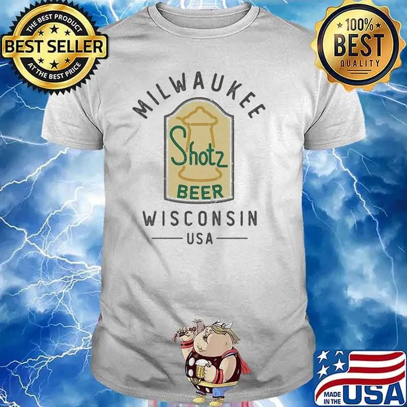 Milwaukee Shotz Beer wisconsin shirt