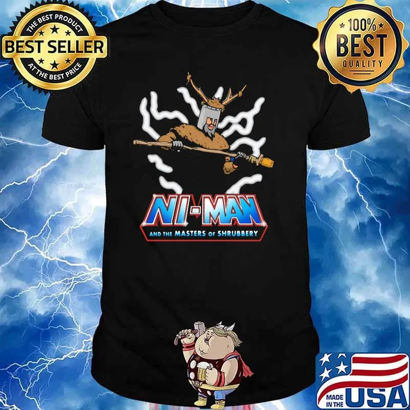 Mont Pyt Ni Man And The Master Of Shrubbery Shirt
