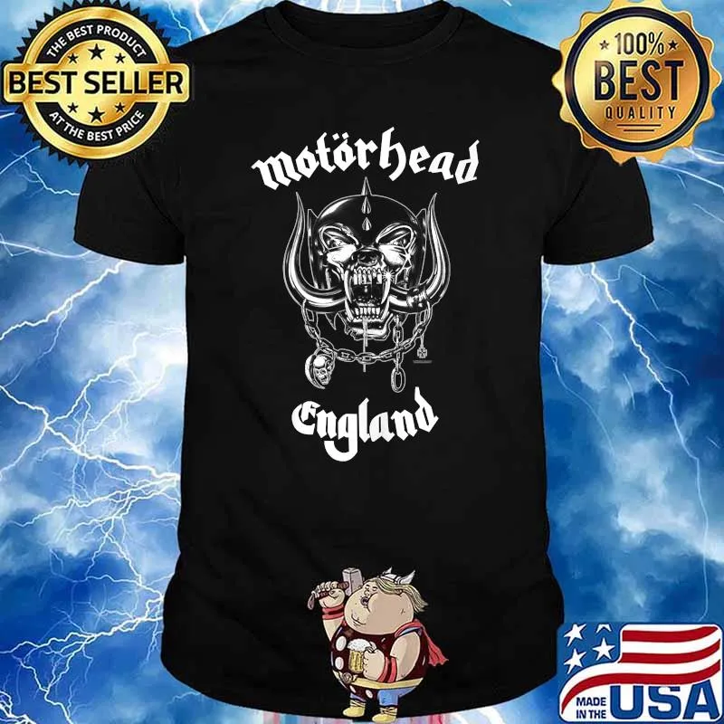 Motörhead - England Skull T-Shirt