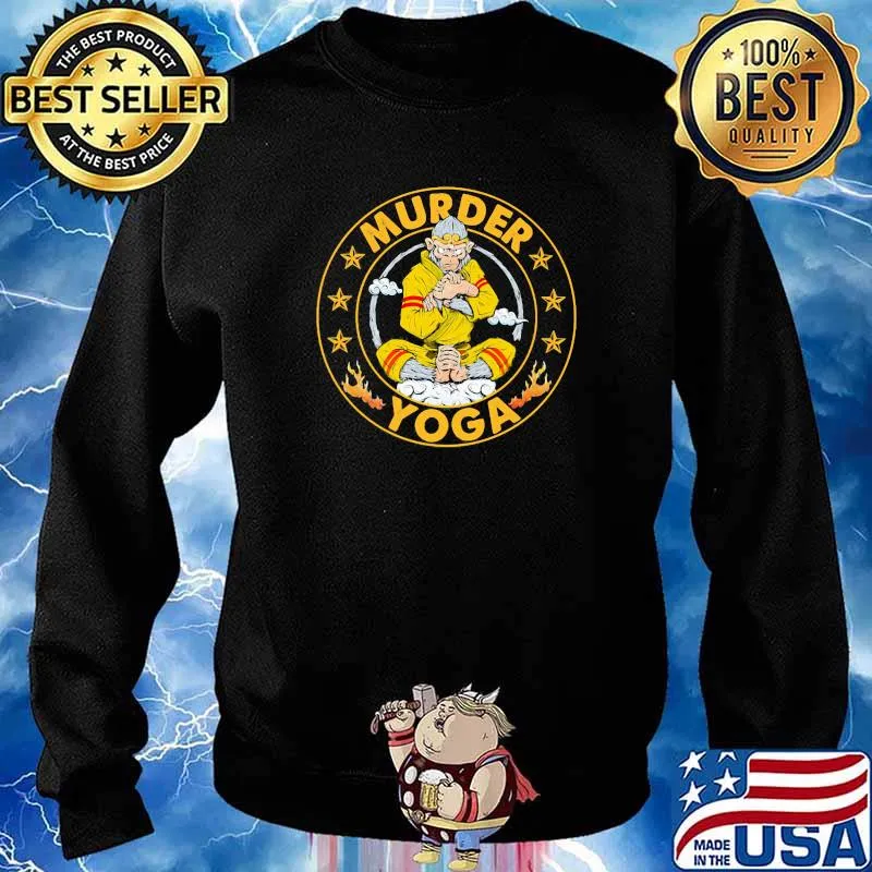 Murder Yoga Jiu Jitsu Monkey Shirt Sweater