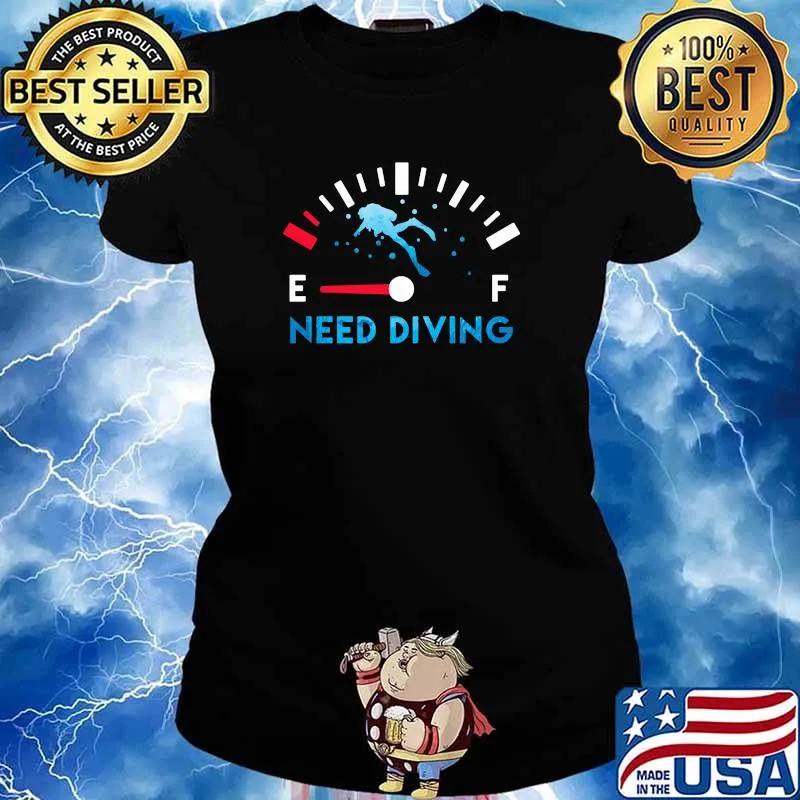 Need diving - Scuba diving Ladies tee