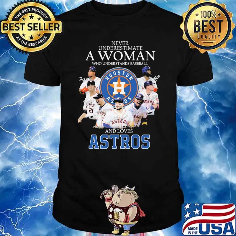 Never underestimate who understand and loves astos signature shirt
