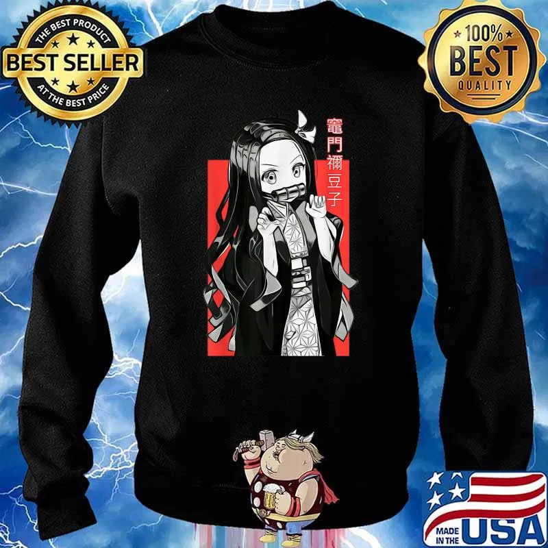 Nezukos Kamados Kimetsus no yaiba Demons slayers T-Shirt Sweater