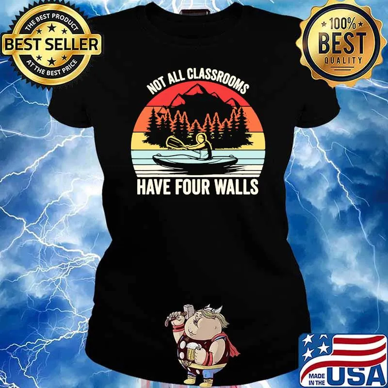 Not all classrooms have four walls vintage Ladies tee