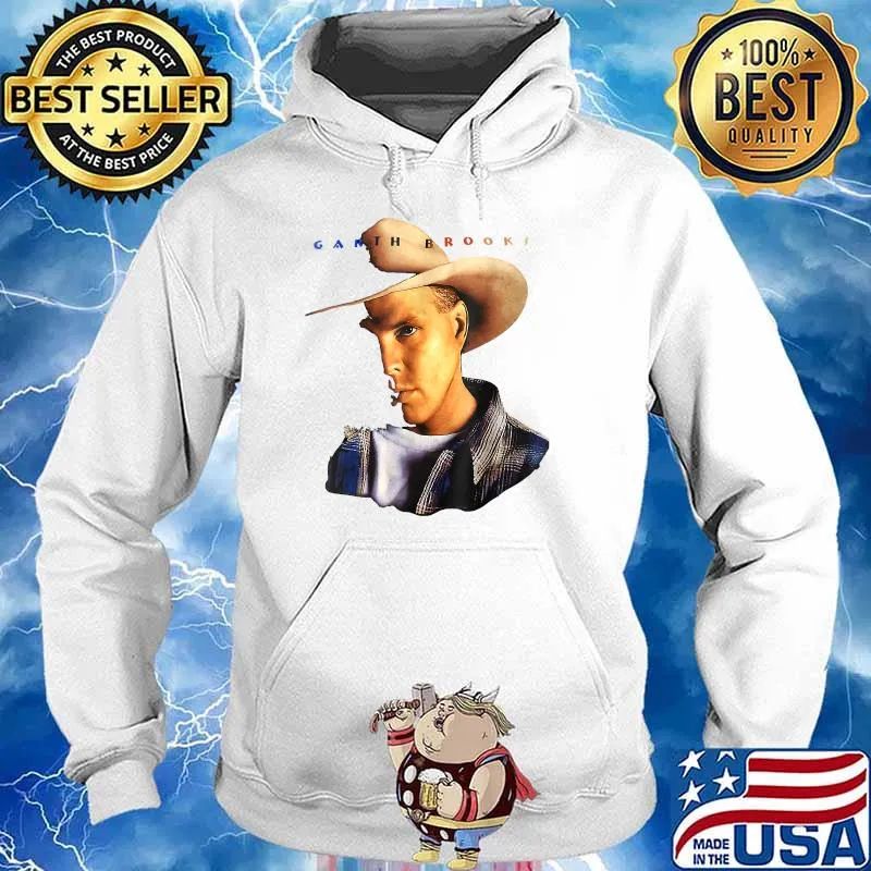 Official 90s Garths Brook T-Shirt Hoodie