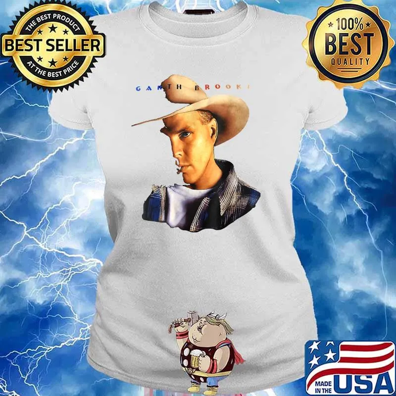 Official 90s Garths Brook T-Shirt Ladies tee