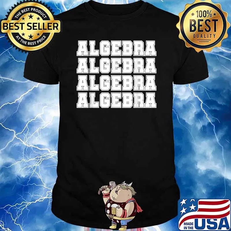 Official Algebra Teacher T-Shirt