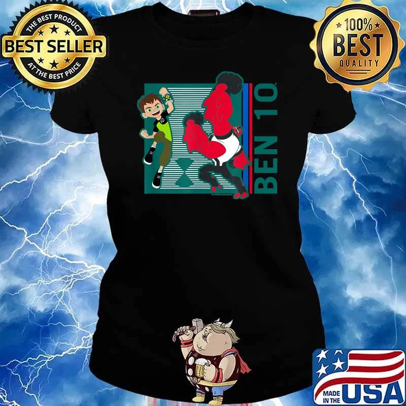 Official Ben 10 Movie T-Shirt Ladies tee