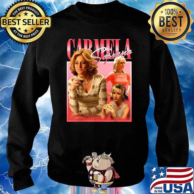 Official Carmelas Sopranos T-Shirt Sweater