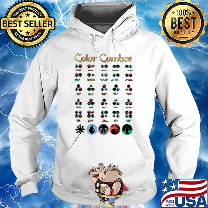 Official Color Combos Shirt Hoodie