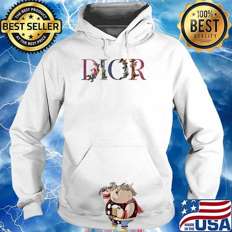 Official Dior Fashion Flower T-Shirt Hoodie