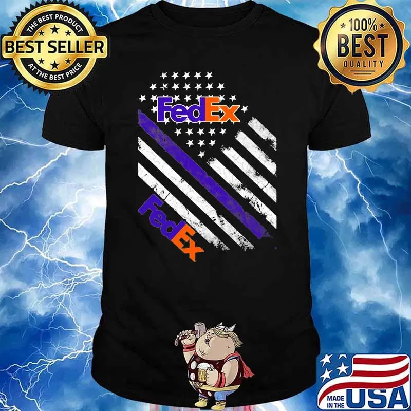 Official Fedex Flag Shirt