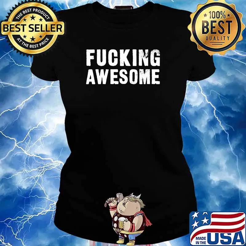 Official Fucking Awesome T-Shirt Ladies tee