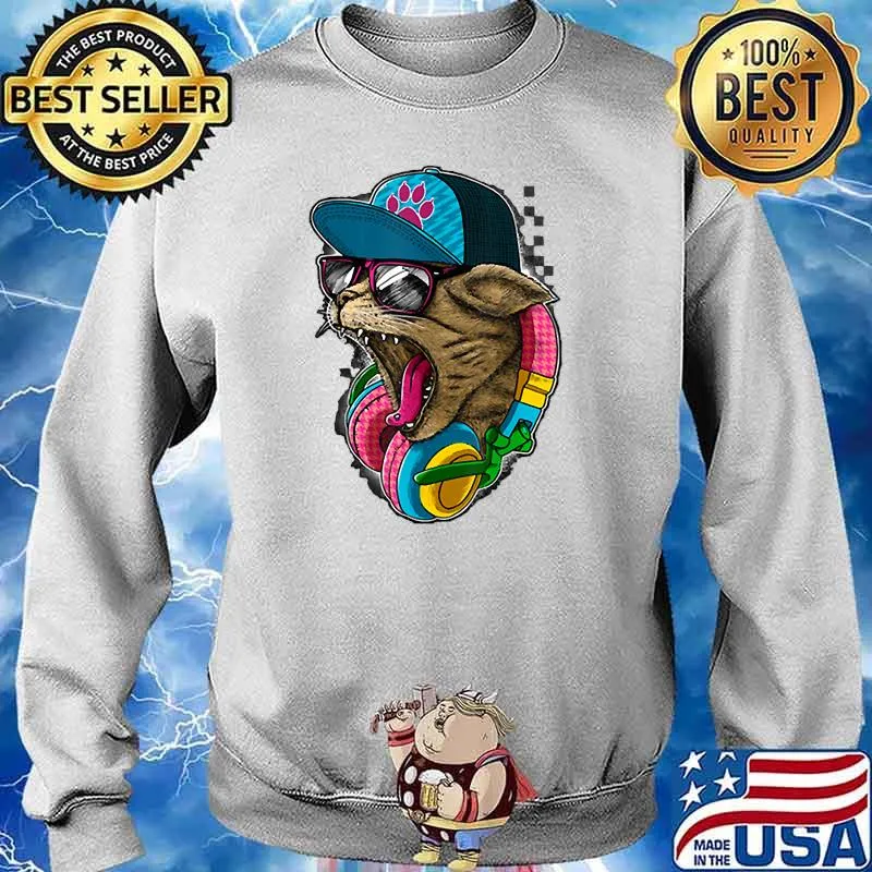 Official Groovy Cat T-Shirt Sweater