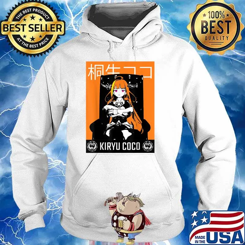 Official Hololives Kiryus T-Shirt Hoodie
