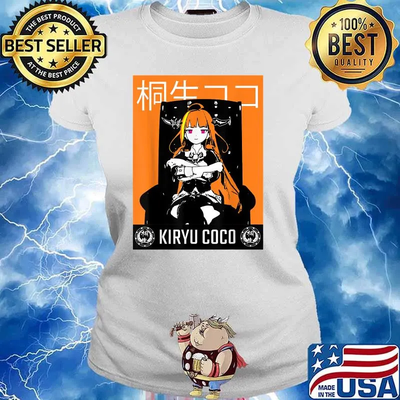 Official Hololives Kiryus T-Shirt Ladies tee