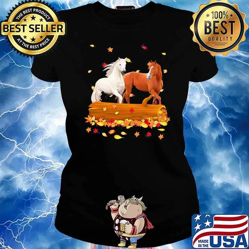 Official Horses Autumn Shirt Ladies tee