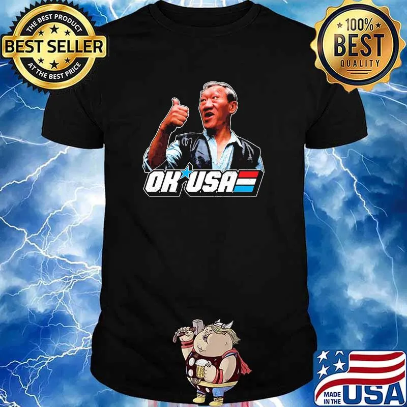 Official ok usa man like shirt