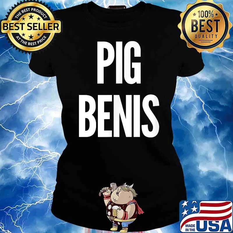 Official Pig Benis T-Shirt Ladies tee