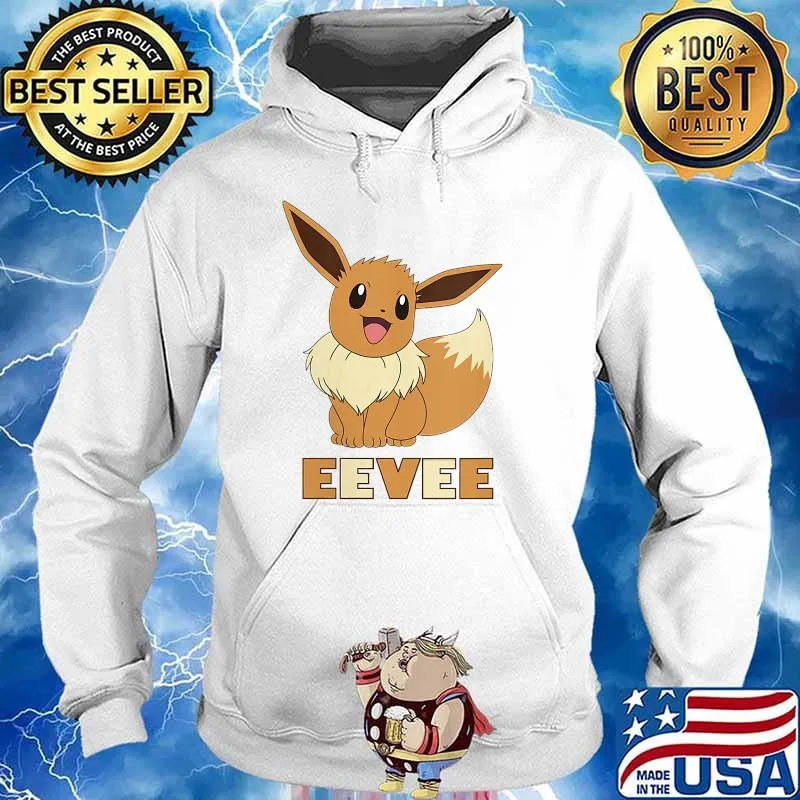 Official Pokemon EEVEE Shirt Hoodie