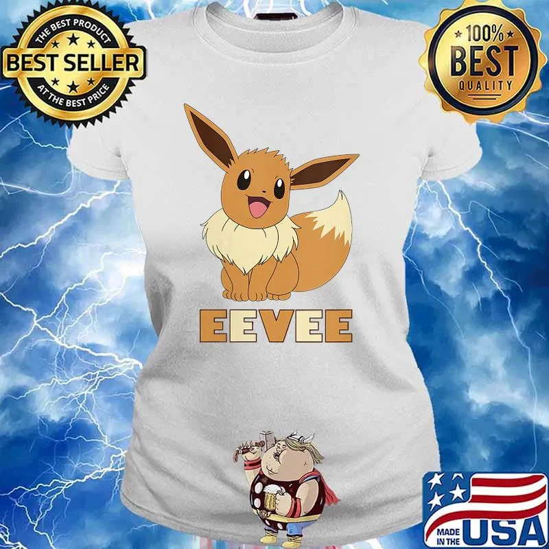 Official Pokemon EEVEE Shirt Ladies tee