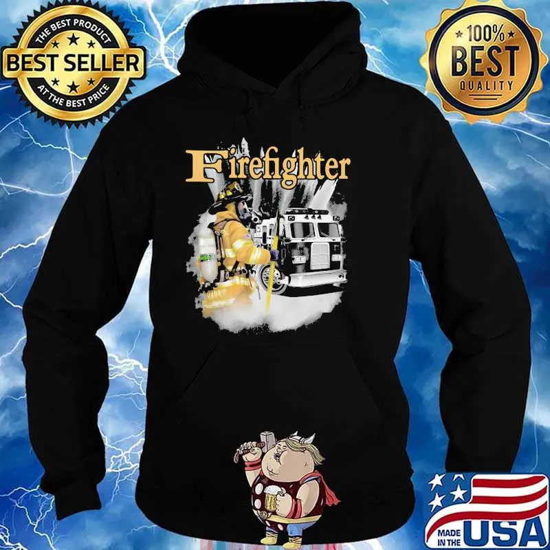 Official Proud Firefighter Shirt Hoodie