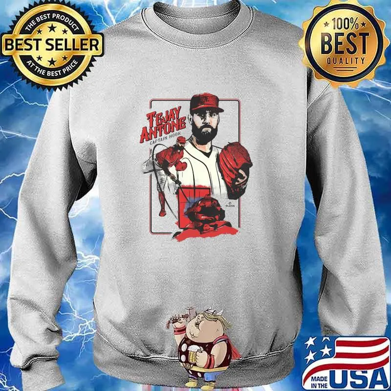 Official Tejay Antone MLBPA Captain Hook Shirt Sweater