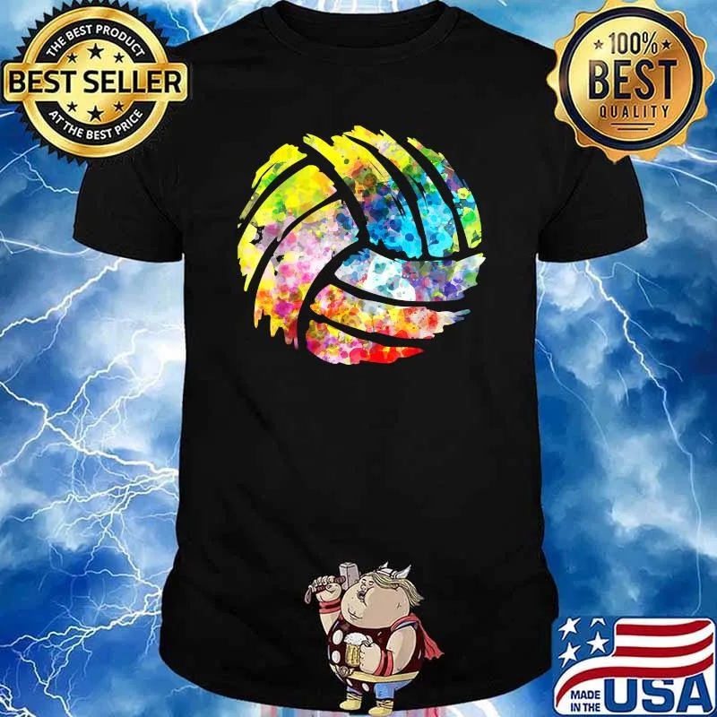 Official Volleyball Watercolor T-Shirt