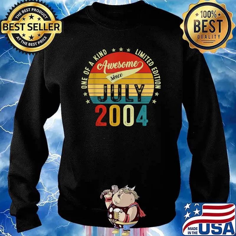 One of a kind limited edition awesome since July 2004 17 Years vintage s Sweater