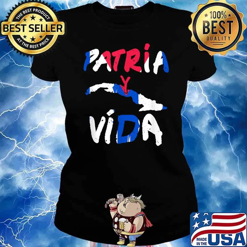 Patria Y Vida Cuba Cuban Freedom Movement Se Acabo Shirt Ladies tee