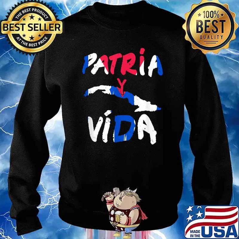 Patria Y Vida Cuba Cuban Freedom Movement Se Acabo Shirt Sweater