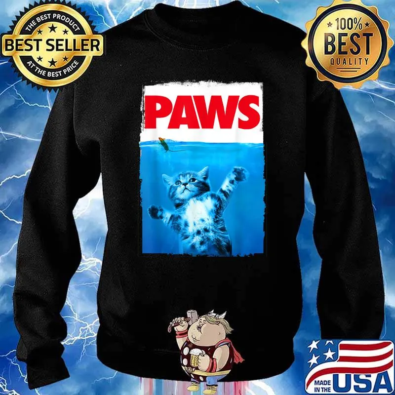 Paws Cat and Mouse Top Shirt Sweater