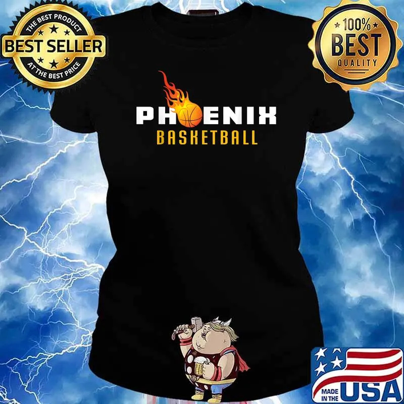 Phoenix Basketball Valley of the Sun T-Shirt Ladies tee