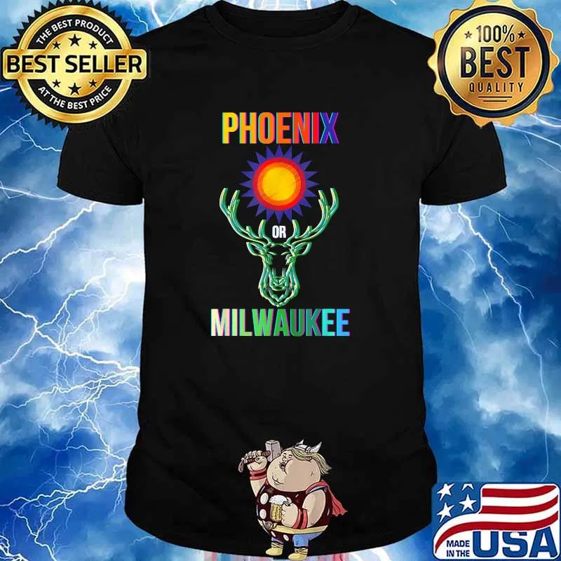 Phoenix vs Milwaukee Finals Basketball Retro Championship T-Shirt