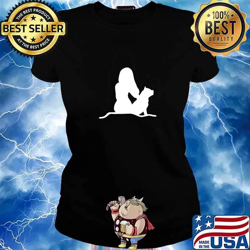 Pitbull Woman Shirt Ladies tee