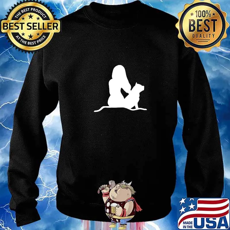 Pitbull Woman Shirt Sweater