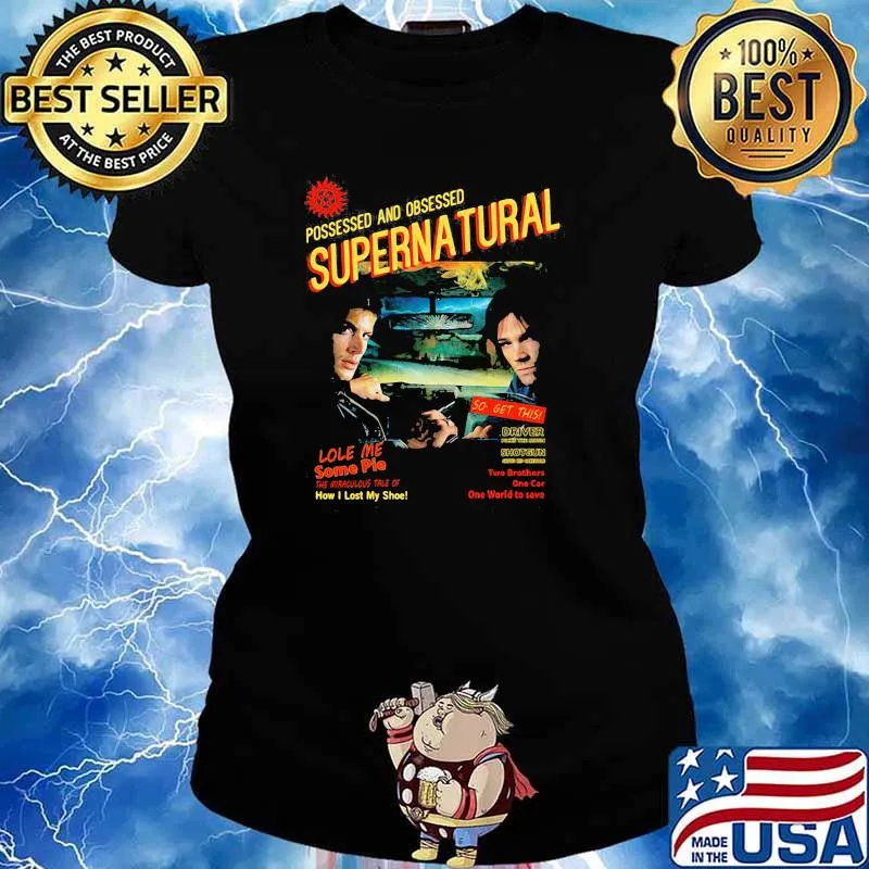 Possesed And Obessed Supernatural Shirt Ladies tee