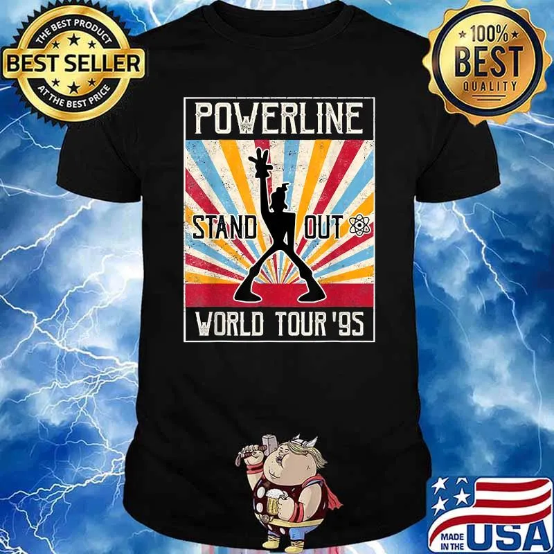 Powerline Stand Out World Tour 95 T-Shirt