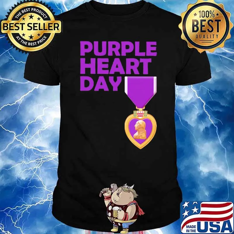 PurPle Heart Day Shirt