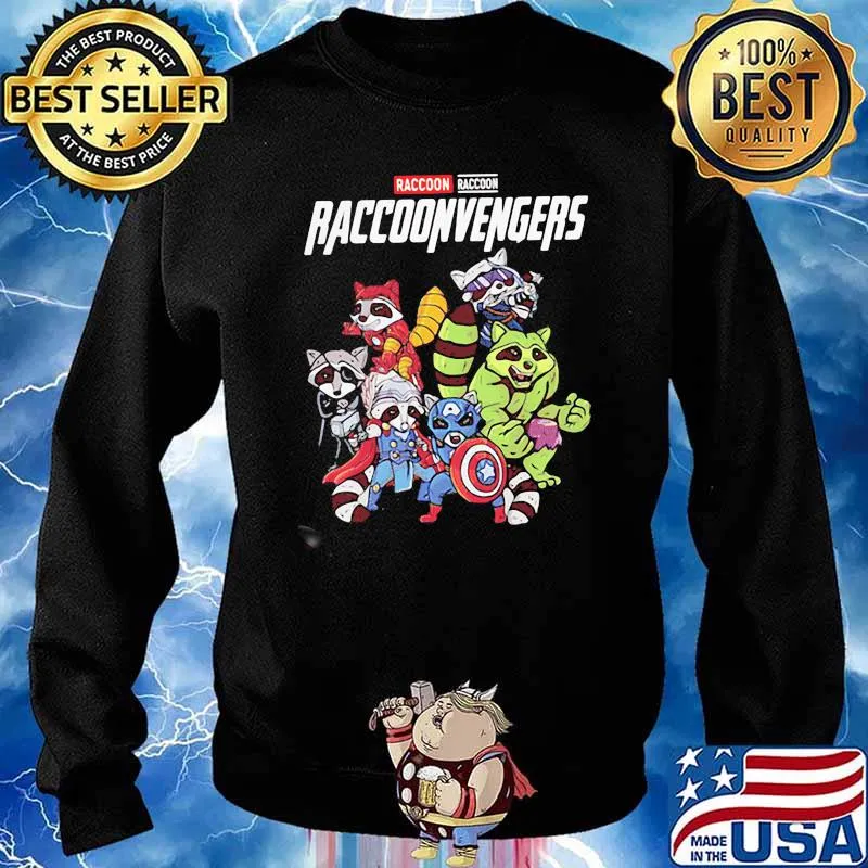 Raccoon Racconvengers Shirt Sweater