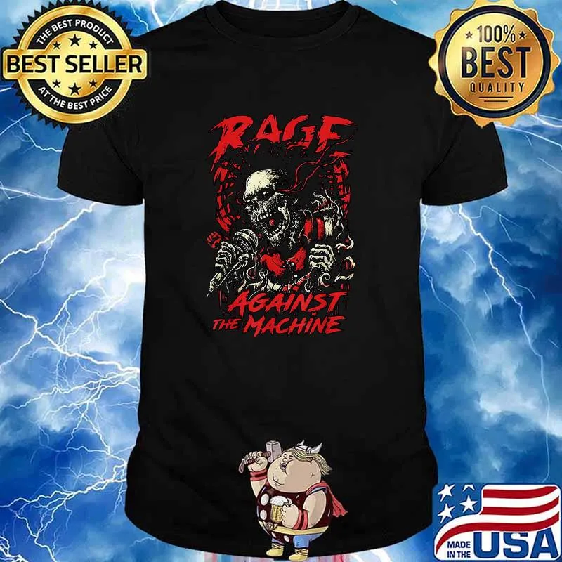 Rage against The Machine Skull Shirt