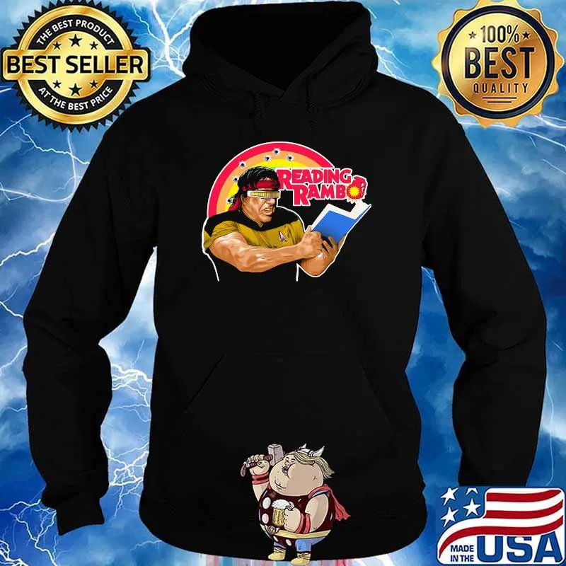 Reading Rambo Shirt Hoodie