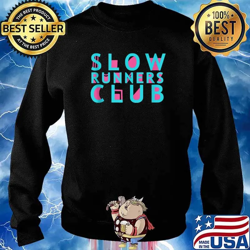 Retro Slow Runners Club Shirt Sweater