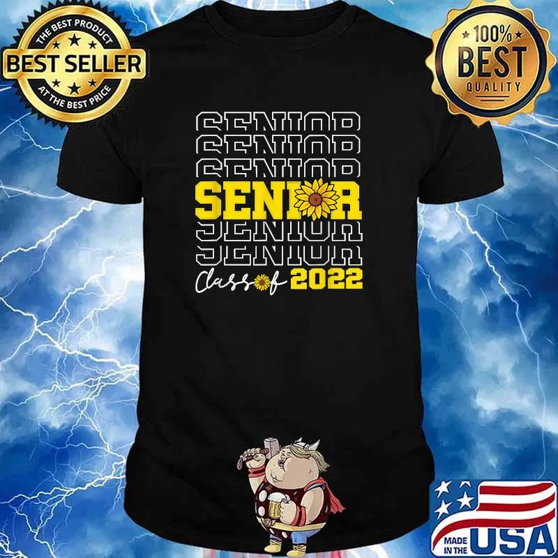 Senior Class of 2022 Sunflower Shirt