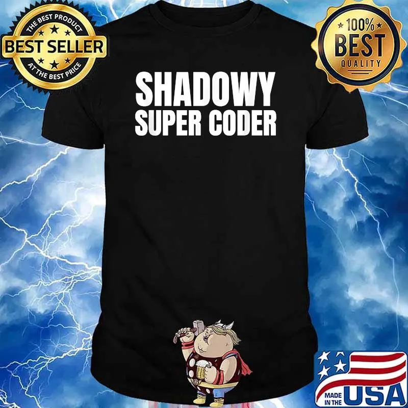 Shadowy Super Coder Crypto Cryptocurrency T-Shirt