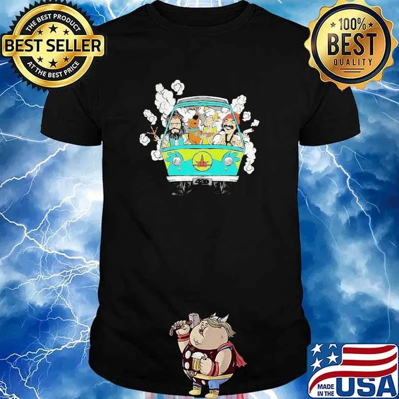 Smokin cheech and chong car shirt
