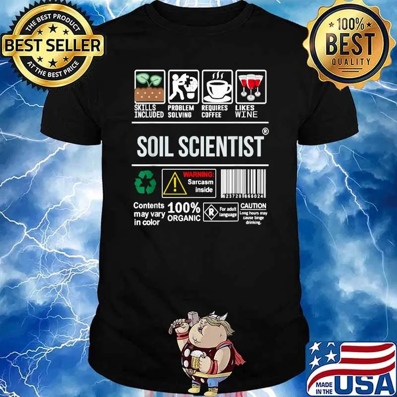 Soil Scientist Skills Included Problem Solving T-Shirt