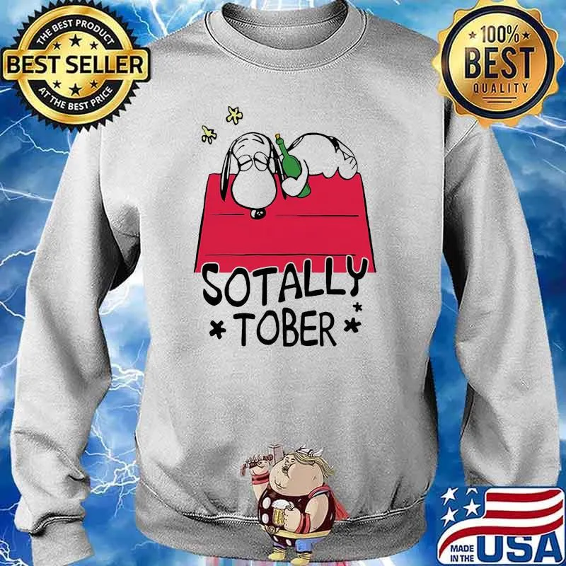 Sotally tober snoopy s Sweater